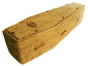 Picture - Water Hyacinth Coffin